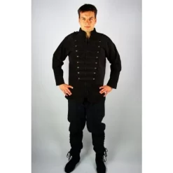Leonardo Carbone 18th Century Seafarer Coat Brown -Renaissance and Tudor clothing Shop 18th century seafarer coat brown 2