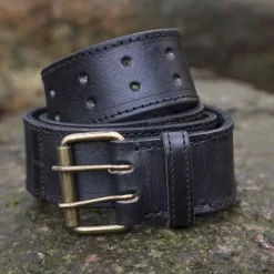 Epic Armoury Belt With Rings, Black 8 Epic Armoury Belt With Rings, Black -Renaissance and Tudor clothing Shop belt with rings black 2