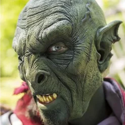 Epic Armoury Bestial Orc Mask Green -Renaissance and Tudor clothing Shop bestial orc mask green 3
