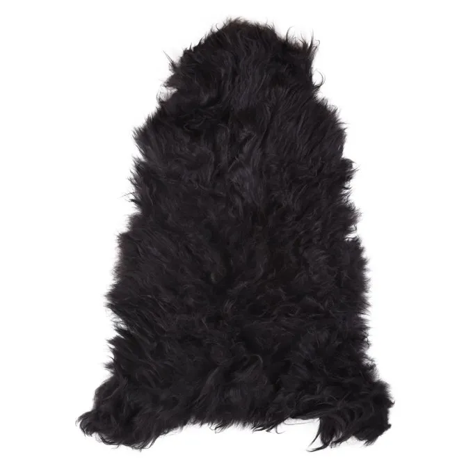 Black Scandinavian Sheepskin 3 Black Scandinavian Sheepskin