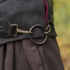 Epic Armoury Braided Sword Belt, Black -Renaissance and Tudor clothing Shop braided sword belt black 4