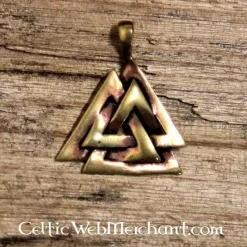 Bronze Valknut -Renaissance and Tudor clothing Shop bronze valknut 2
