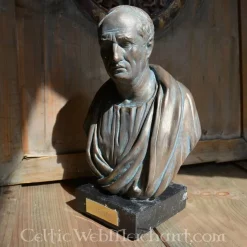 Bronzed Bust Cicero -Renaissance and Tudor clothing Shop bronzed bust cicero 2