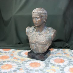Bronzed Bust Emperor Augustus -Renaissance and Tudor clothing Shop bronzed bust emperor augustus 3