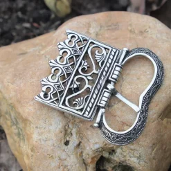 Buckle Rogier Van Der Weyden, Silvered -Renaissance and Tudor clothing Shop buckle rogier van der weyden silvered 2