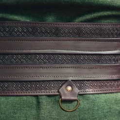 Leonardo Carbone Celtic Belt Ruari, Dark Brown -Renaissance and Tudor clothing Shop celtic belt ruari dark brown 3