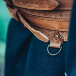 Leonardo Carbone Celtic Belt Ruari, Light Brown 9 Leonardo Carbone Celtic Belt Ruari, Light Brown -Renaissance and Tudor clothing Shop celtic belt ruari light brown 2