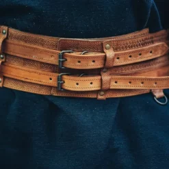 Leonardo Carbone Celtic Belt Ruari, Light Brown 10 Leonardo Carbone Celtic Belt Ruari, Light Brown -Renaissance and Tudor clothing Shop celtic belt ruari light brown 3