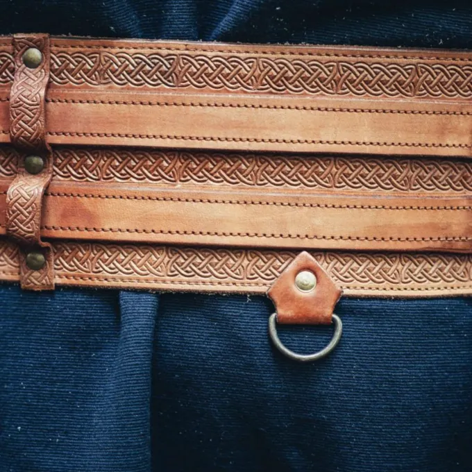 Leonardo Carbone Celtic Belt Ruari, Light Brown 7 Leonardo Carbone Celtic Belt Ruari, Light Brown - Image 5