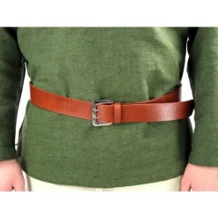Leonardo Carbone Celtic Belt With Buckle, Brown 9 Leonardo Carbone Celtic Belt With Buckle, Brown -Renaissance and Tudor clothing Shop celtic belt with buckle brown 3