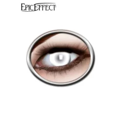 Epic Armoury Coloured Contact Lenses Blind White, LARP Accessories