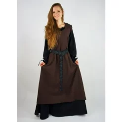 Leonardo Carbone Dress Alina, Natural -Renaissance and Tudor clothing Shop dress alina natural 3