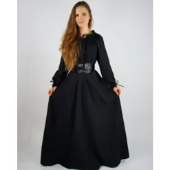 Leonardo Carbone Dress Alina, Natural -Renaissance and Tudor clothing Shop dress alina natural 5