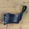 Mytholon Drinking Horn Belt Holder Castagir Black 1 Mytholon Drinking Horn Belt Holder Castagir Black -Renaissance and Tudor clothing Shop drinking horn belt holder castagir black