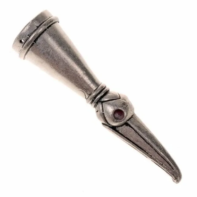 Drinking Horn Decoration Stavanger, Silvered 5 Drinking Horn Decoration Stavanger, Silvered - Image 3