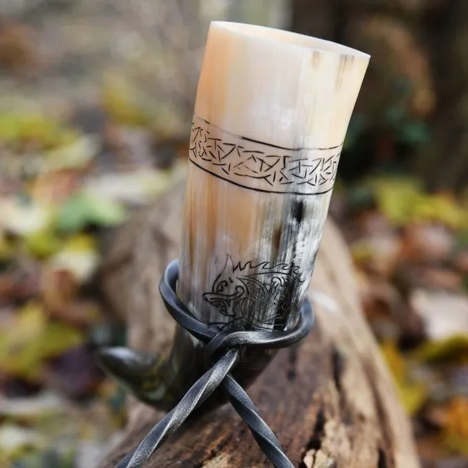 Deepeeka Drinking Horn Fenrir Wolf 3 Deepeeka Drinking Horn Fenrir Wolf
