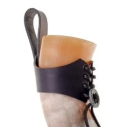 Drinking Horn Holder Argast, Black, M -Renaissance and Tudor clothing Shop drinking horn holder argast black m 2