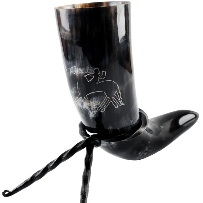 Deepeeka Drinking Horn, Odin With Sleipnir 4 Deepeeka Drinking Horn, Odin With Sleipnir - Image 2
