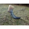 Leonardo Carbone Drinking Horn Stand 200-400 ML -Renaissance and Tudor clothing Shop drinking horn stand 200 400 ml