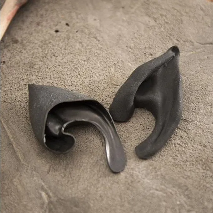 Epic Armoury Drow Elven Ears, Grey 4 Epic Armoury Drow Elven Ears, Grey - Image 2