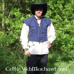 Epic Armoury English Civil War Doublet Blue -Renaissance and Tudor clothing Shop english civil war doublet blue 5
