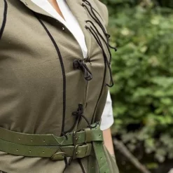 Epic Armoury English Civil War Doublet Green 11 Epic Armoury English Civil War Doublet Green -Renaissance and Tudor clothing Shop english civil war doublet green 3