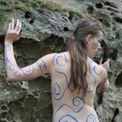 Epic Armoury Epic Effect LARP Make-Up - Royal Blue, Water-based -Renaissance and Tudor clothing Shop epic effect larp make up royal blue water based 3