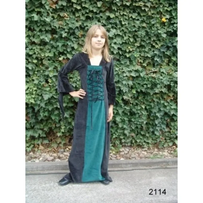 Leonardo Carbone Girl's Dress Aline Black-red 6 Leonardo Carbone Girl's Dress Aline Black-red - Image 4