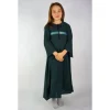 Leonardo Carbone Girl's Dress Ariane Green 1 Leonardo Carbone Girl's Dress Ariane Green -Renaissance and Tudor clothing Shop girls dress ariane green