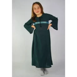 Leonardo Carbone Girl's Dress Ariane Green -Renaissance and Tudor clothing Shop girls dress ariane green 2