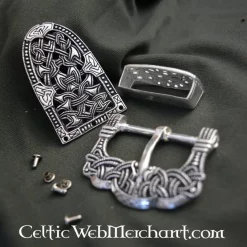 Gokstad Belt Fitting Silver -Renaissance and Tudor clothing Shop gokstad belt fitting silver 2