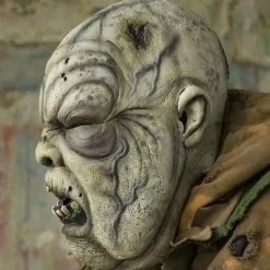 Epic Armoury Grey Green Zombie Mask -Renaissance and Tudor clothing Shop grey green zombie mask 2