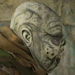 Epic Armoury Grey Green Zombie Mask -Renaissance and Tudor clothing Shop grey green zombie mask 3