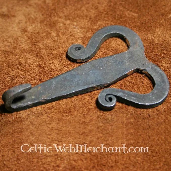 Hand Forged Celtic Belthook 3 Hand Forged Celtic Belthook
