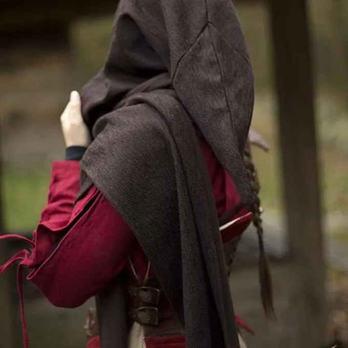 Epic Armoury Hood Assassins Creed, Dark Brown 6 Epic Armoury Hood Assassins Creed, Dark Brown - Image 4