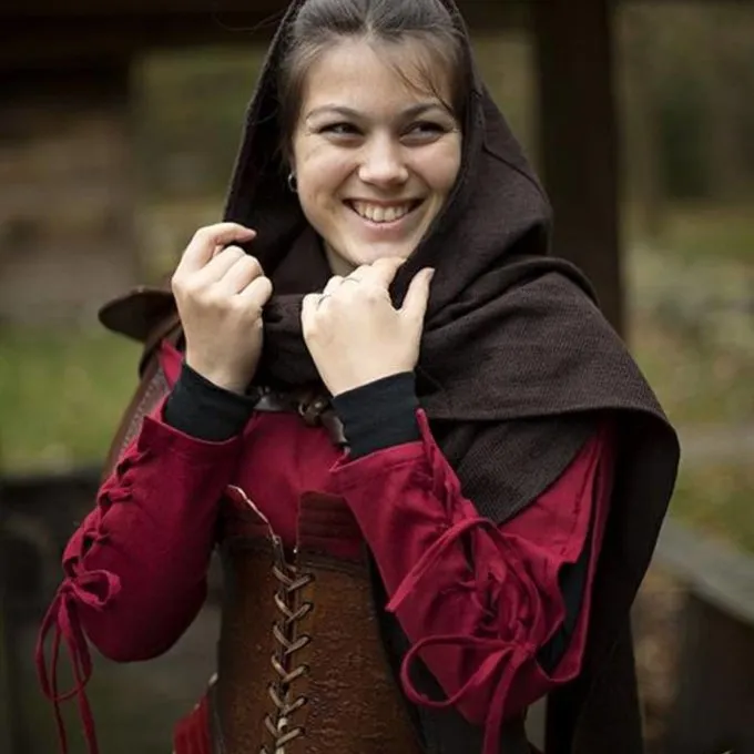 Epic Armoury Hood Assassins Creed, Dark Brown 8 Epic Armoury Hood Assassins Creed, Dark Brown - Image 6