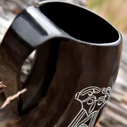 Deepeeka Horn Cup, Mjolnir 9 Deepeeka Horn Cup, Mjolnir -Renaissance and Tudor clothing Shop horn cup mjolnir 3