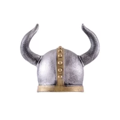 Horned Viking Helmet For Kids -Renaissance and Tudor clothing Shop horned viking helmet for kids 2