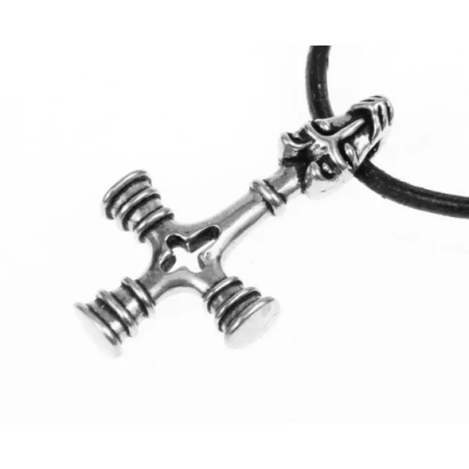 Icelandic Thorshamer From Fossi, Silvered 3 Icelandic Thorshamer From Fossi, Silvered