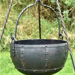 Large Early Medieval Cauldron 9 Litre -Renaissance and Tudor clothing Shop large early medieval cauldron 9 litre 3