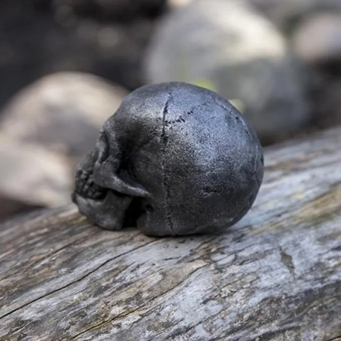 Epic Armoury LARP Skull, Steel Color 4 Epic Armoury LARP Skull, Steel Color - Image 2