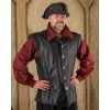 Mytholon Leather Doublet Tilly, Black