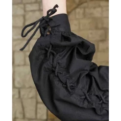 Mytholon Medieval Shirt Alex, Black -Renaissance and Tudor clothing Shop medieval shirt alex black 3