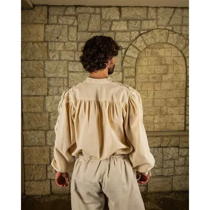 Mytholon Medieval Shirt Alex, Natural 4 Mytholon Medieval Shirt Alex, Natural - Image 2