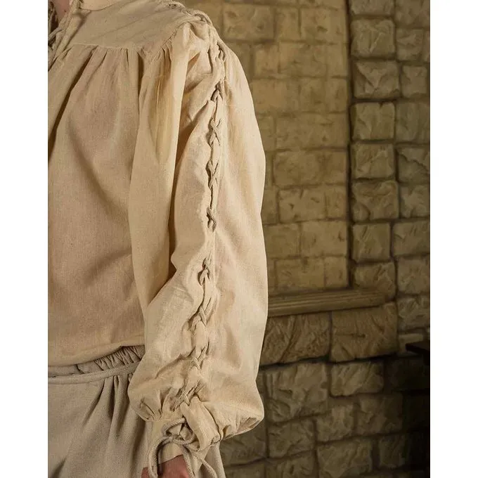 Mytholon Medieval Shirt Alex, Natural 6 Mytholon Medieval Shirt Alex, Natural - Image 4