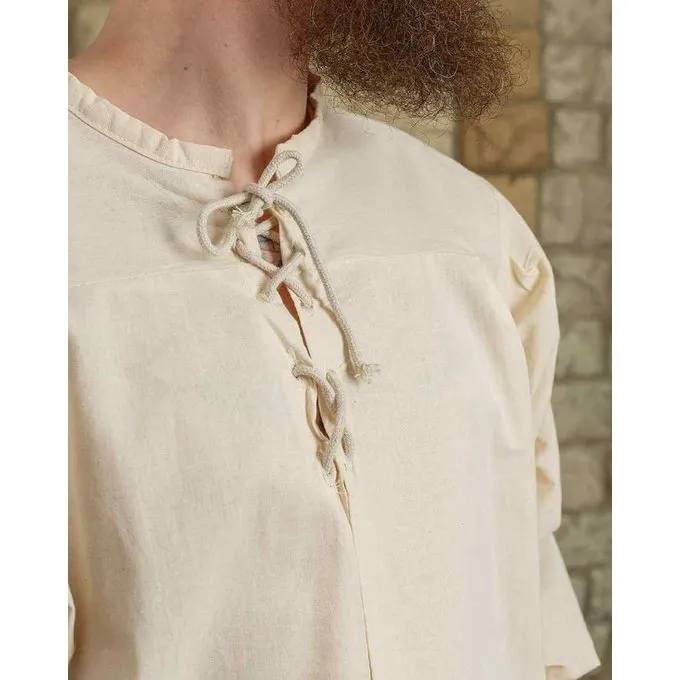 Mytholon Medieval Shirt Simon, Natural 6 Mytholon Medieval Shirt Simon, Natural - Image 4