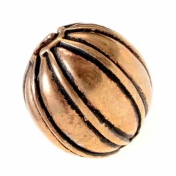 Melon Bead, Bronze