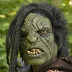 Epic Armoury Orc Mask With Hair