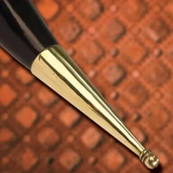 Windlass Steelcrafts Pagan Drinking Horn Mabon With Leather Holder -Renaissance and Tudor clothing Shop pagan drinking horn mabon with leather holder 3