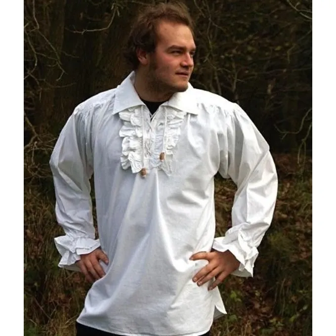 Leonardo Carbone Pirate Shirt, Black 3 Leonardo Carbone Pirate Shirt, Black